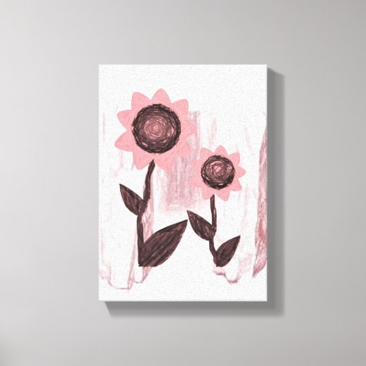 Stretched Canvas Print Mother's Day Floral Leinwanddruck (Vorderseite)