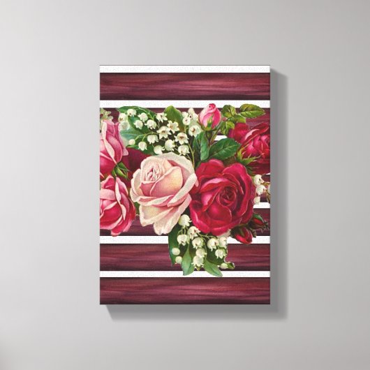 Stretched Canvas Print Mother's Day Floral Leinwanddruck (Vorderseite)