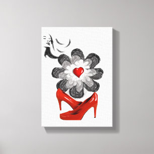 Stretched Canvas Print Mother's Day Floral Leinwanddruck