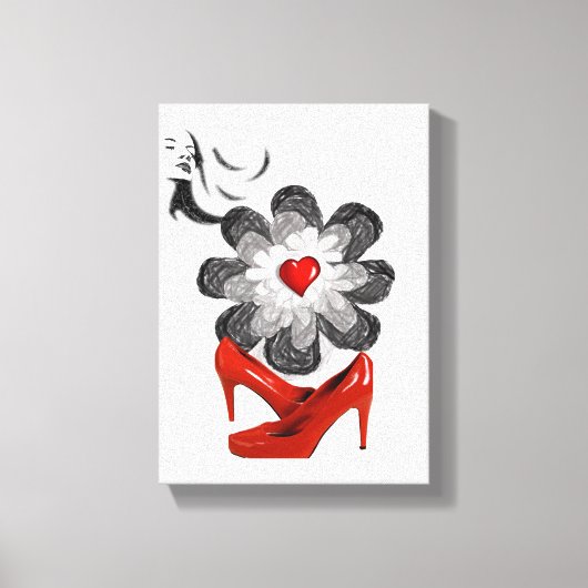 Stretched Canvas Print Mother's Day Floral Leinwanddruck (Vorderseite)