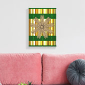 Stretched Canvas Print Mother's Day Floral Leinwanddruck (Insitu (Wohnzimmer))