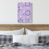 Stretched Canvas Print Mother's Day Floral Leinwanddruck (Insitu (Schlafzimmer))