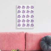 Stretched Canvas Print Mother's Day Floral Leinwanddruck (Insitu (Wohnzimmer))