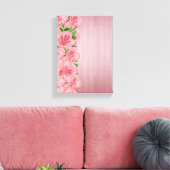 Stretched Canvas Print Mother's Day Floral Leinwanddruck (Insitu (Wohnzimmer))