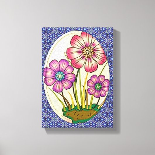 Stretched Canvas Print Mother's Day Floral Leinwanddruck (Vorderseite)