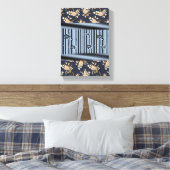 Stretched Canvas Print Mother's Day Floral Leinwanddruck (Insitu (Schlafzimmer))