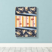 Stretched Canvas Print Mother's Day Floral Leinwanddruck (Insitu (Holzboden))