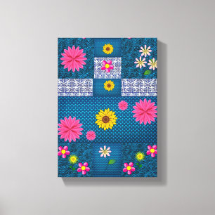 Stretched Canvas Print Mother's Day Floral Leinwanddruck