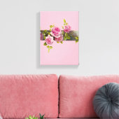 Stretched Canvas Print Mother's Day Floral Leinwanddruck (Insitu (Wohnzimmer))