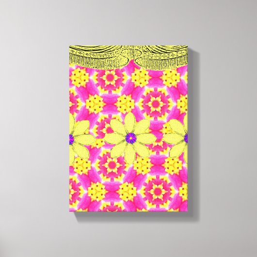 Stretched Canvas Print Mother's Day Floral Leinwanddruck (Vorderseite)