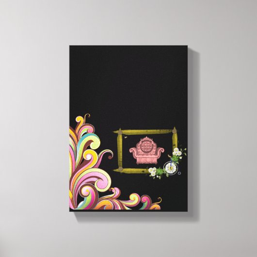 Stretched Canvas Print Mother's Day Floral Leinwanddruck (Vorderseite)