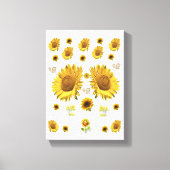 Stretched Canvas Print Mother's Day Floral Leinwanddruck (Vorderseite)