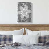 Stretched Canvas Print Mother's Day Floral Leinwanddruck (Insitu (Schlafzimmer))