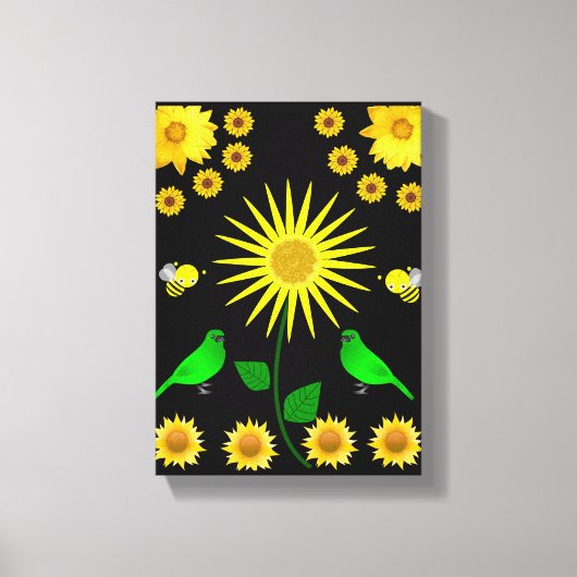 Stretched Canvas Print Mother's Day Floral Leinwanddruck (Vorderseite)