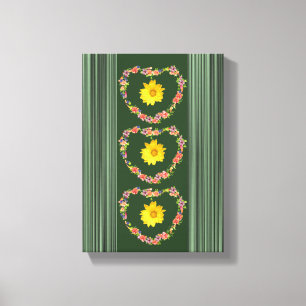 Stretched Canvas Print Mother's Day Floral Leinwanddruck