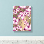 Stretched Canvas Print Mother's Day Floral Leinwanddruck (Insitu (Holzboden))