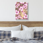 Stretched Canvas Print Mother's Day Floral Leinwanddruck (Insitu (Schlafzimmer))