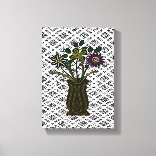 Stretched Canvas Print Mother's Day Floral Leinwanddruck (Vorderseite)
