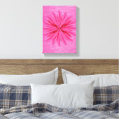 Stretched Canvas Print Mother's Day Floral Leinwanddruck (Insitu (Schlafzimmer))