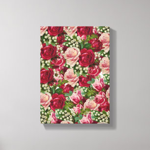 Stretched Canvas Print Mother's Day Floral Leinwanddruck