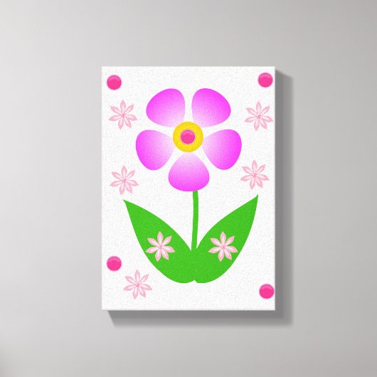 Stretched Canvas Print Mother's Day Floral Leinwanddruck (Vorderseite)