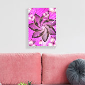 Stretched Canvas Print Mother's Day Floral Leinwanddruck (Insitu (Wohnzimmer))