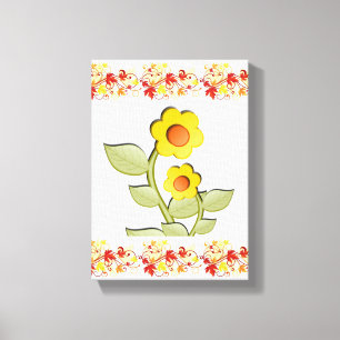 Stretched Canvas Print Mother's Day Floral Leinwanddruck