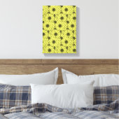Stretched Canvas Print Mother's Day Floral Leinwanddruck (Insitu (Schlafzimmer))
