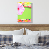 Stretched Canvas Print Mother's Day Floral Leinwanddruck (Insitu (Schlafzimmer))