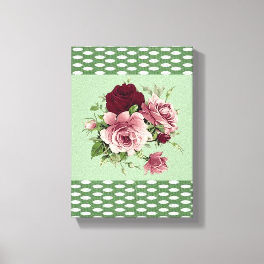Stretched Canvas Print Mother's Day Floral Leinwanddruck (Vorderseite)