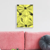 Stretched Canvas Print Mother's Day Floral Leinwanddruck (Insitu (Wohnzimmer))