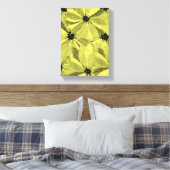 Stretched Canvas Print Mother's Day Floral Leinwanddruck (Insitu (Schlafzimmer))