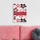 Stretched Canvas Print Mother's Day Floral Leinwanddruck (Insitu (Wohnzimmer))