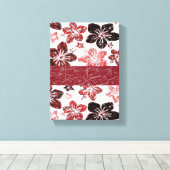 Stretched Canvas Print Mother's Day Floral Leinwanddruck (Insitu (Holzboden))