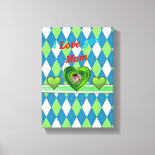 Stretched Canvas Print Mother's Day Leinwand (Vorderseite)