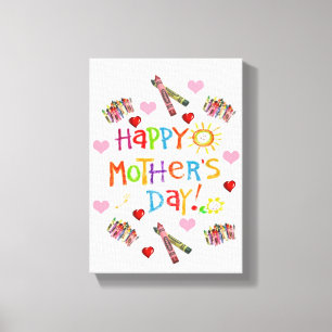 Stretched Canvas Print Mother's Day Leinwand