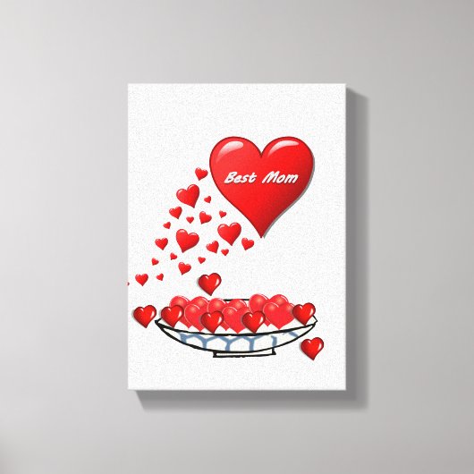 Stretched Canvas Print Mother's Day Leinwand (Vorderseite)