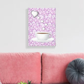 Stretched Canvas Print Mother's Day Leinwand (Insitu (Wohnzimmer))