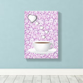 Stretched Canvas Print Mother's Day Leinwand (Insitu (Holzboden))