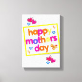 Stretched Canvas Print Mother's Day Leinwand (Vorderseite)