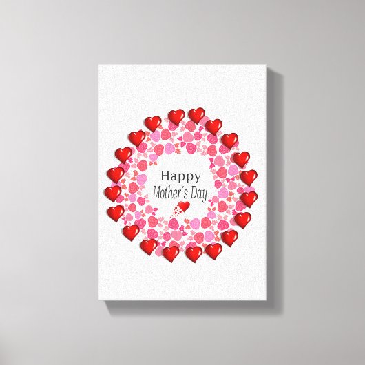 Stretched Canvas Print Mother's Day Leinwand (Vorderseite)