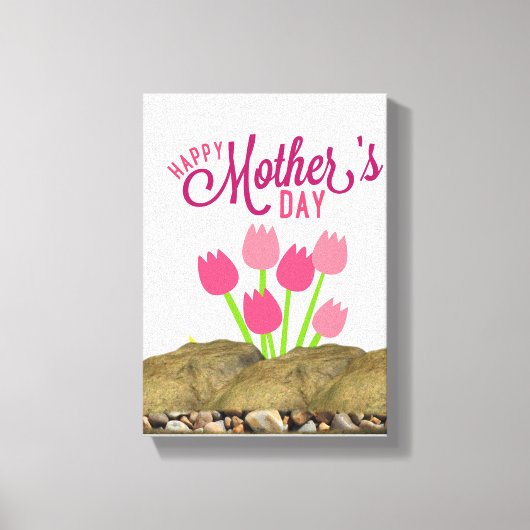Stretched Canvas Print Mother's Day Leinwand (Vorderseite)
