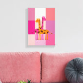 Stretched Canvas Print Mother's Day Leinwand (Insitu (Wohnzimmer))