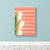 Stretched Canvas Print Mother's Day Leinwand (Insitu (Holzboden))