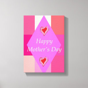 Stretched Canvas Print Mother's Day Leinwand