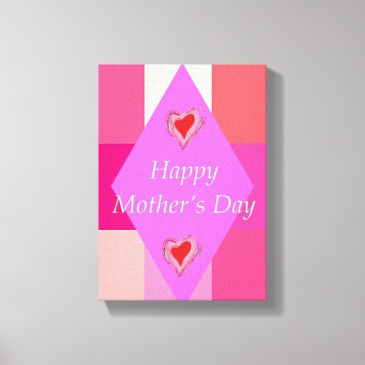 Stretched Canvas Print Mother's Day Leinwand (Vorderseite)