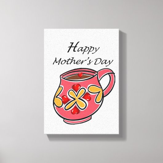 Stretched Canvas Print Mother's Day Leinwand (Vorderseite)