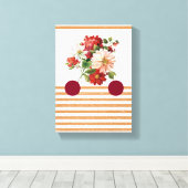 Stretched Canvas Print Mother's Day Leinwand (Insitu (Holzboden))