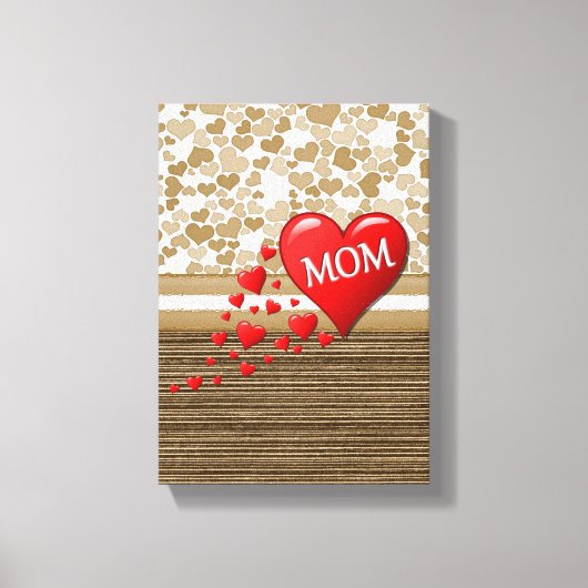 Stretched Canvas Print Mother's Day Leinwand (Vorderseite)