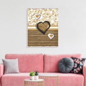 Stretched Canvas Print Mother's Day Leinwand (Insitu (Wohnzimmer))